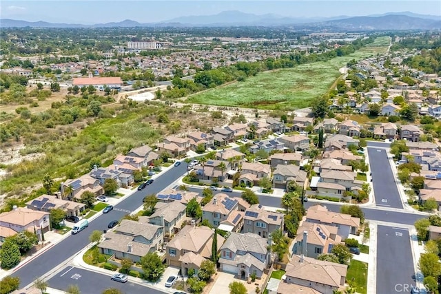 44837 Checkerbloom Dr, Temecula, CA 92592 - aerial perspective of suburban area featuring a mountainous background