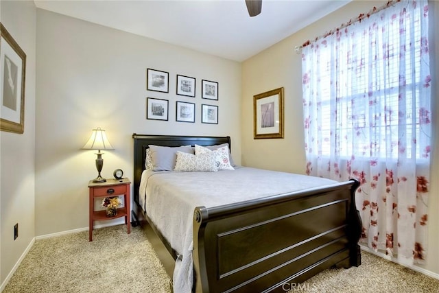 44837 Checkerbloom Dr, Temecula, CA 92592 - carpeted bedroom with baseboards and a ceiling fan