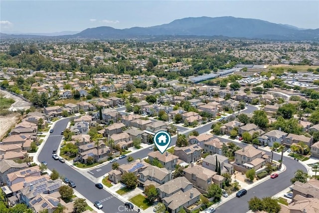44837 Checkerbloom Dr, Temecula, CA 92592 - aerial view of residential area featuring a mountain backdrop