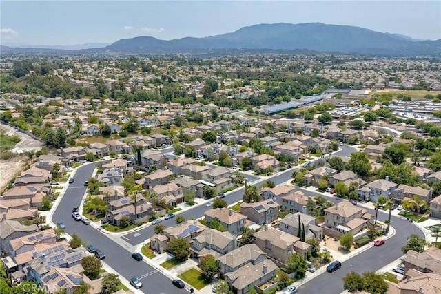 44837 Checkerbloom Dr, Temecula, CA 92592 - aerial view of residential area featuring a mountain backdrop