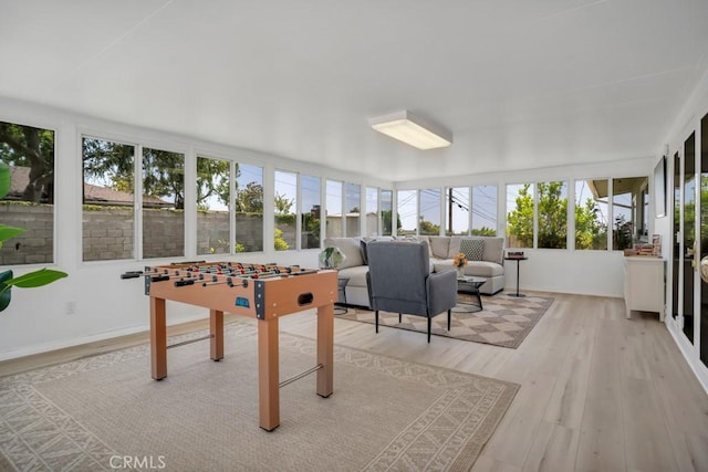 1440 Riviera Dr, Pasadena, CA 91107 - playroom featuring light wood-style floors