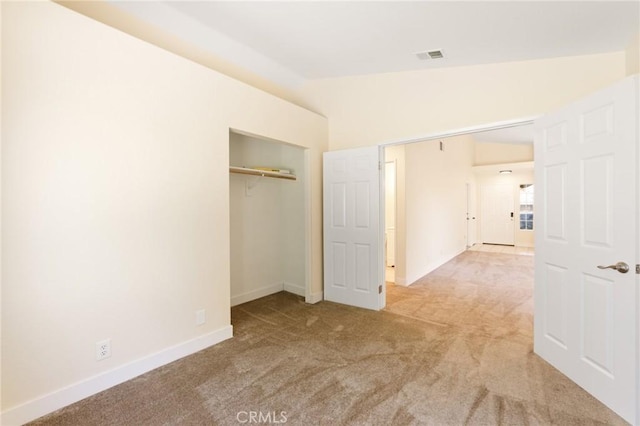 4108 Sunnysage Dr, Jurupa Valley, CA 92509 - unfurnished bedroom with carpet flooring, lofted ceiling, and a closet
