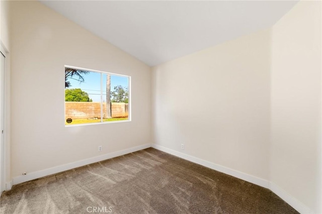 4108 Sunnysage Dr, Jurupa Valley, CA 92509 - empty room featuring carpet and lofted ceiling