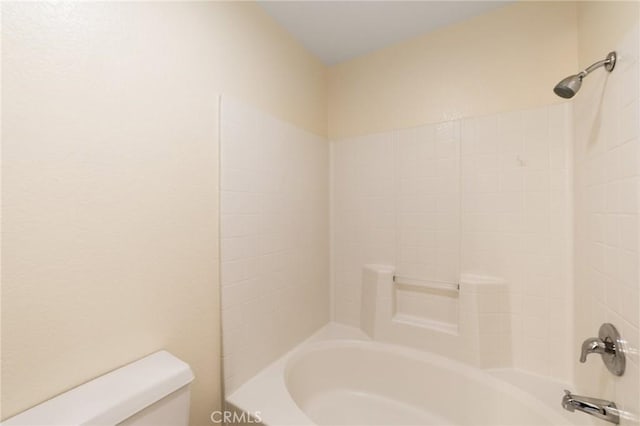 4108 Sunnysage Dr, Jurupa Valley, CA 92509 - bathroom featuring toilet and shower / bathtub combination