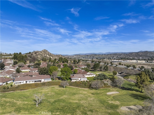 26817 Oak Branch Cir, Newhall, CA 91321 - view of mountain backdrop featuring a golf club and nearby suburban area