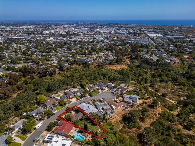 2023 Republic Ave, Costa Mesa, CA 92627 - aerial view of property's location featuring property parcel outlined