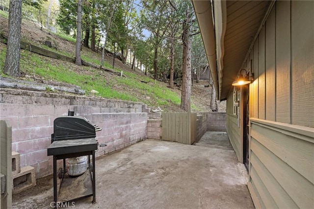 990 Nesthorn Dr, Crestline, CA 92325 - view of patio / terrace featuring area for grilling