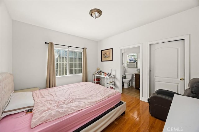 3453 Ivar Ave, Rosemead, CA 91770 - bedroom featuring wood finished floors and ensuite bath