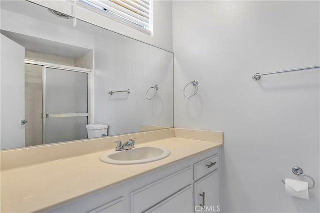 5429 Newcastle Ave Unit 309, Encino, CA 91316 - bathroom with a shower with door and vanity