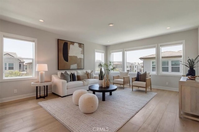 101 Mulberry Dr, Lake Forest, CA 92630 - living room with light wood-style floors and recessed lighting