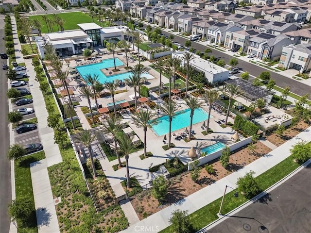 101 Mulberry Dr, Lake Forest, CA 92630 - bird's eye view of a pool