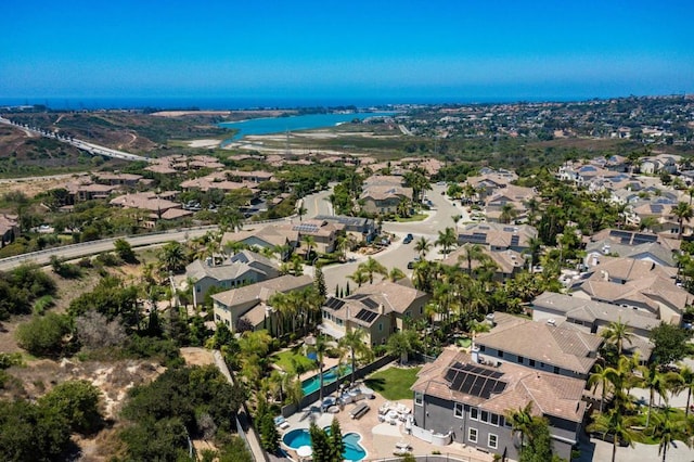 5146 Delaney Ct, Carlsbad, CA 92008 - aerial view of property's location with nearby suburban area and a large body of water