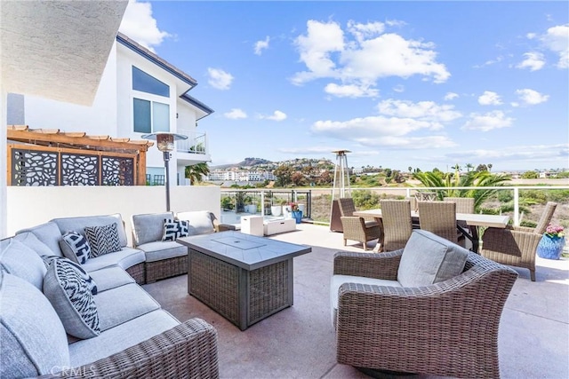 3208 Calle Grande, San Clemente, CA 92672 - view of patio with an outdoor hangout area