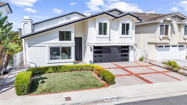 3208 Calle Grande, San Clemente, CA 92672 - view of front of home with stucco siding, a garage, and a gate