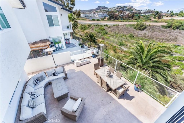 3208 Calle Grande, San Clemente, CA 92672 - patio / terrace featuring outdoor dining area, an outdoor hangout area, and a patio