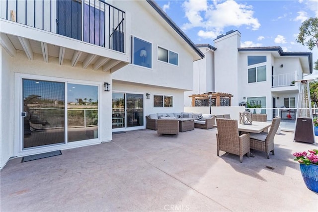 3208 Calle Grande, San Clemente, CA 92672 - patio / terrace featuring an outdoor living space, a patio, and outdoor dining space