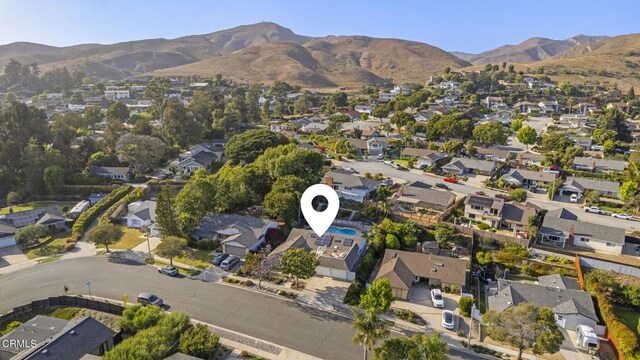 4071 Doane St, Ventura, CA 93003 - aerial view of property and surrounding area featuring nearby suburban area
