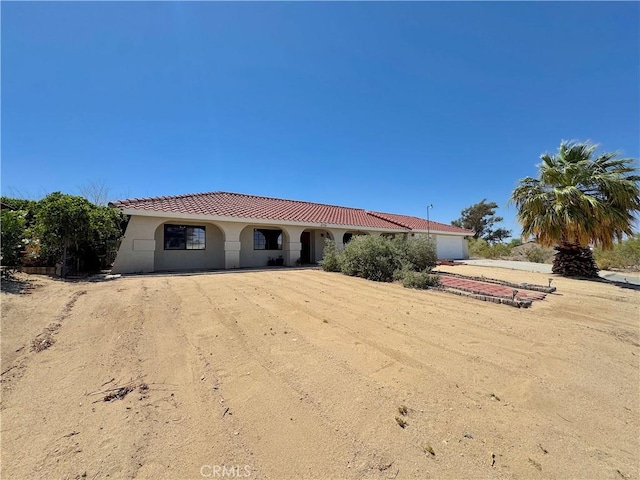 6774 Galleta Ave Unit 29, Palms, CA 92277 - mediterranean / spanish home with stucco siding and a tiled roof