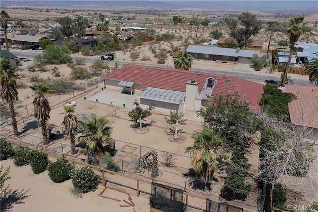 6774 Galleta Ave Unit 29, Palms, CA 92277 - bird's eye view of a mountain backdrop and a desert landscape
