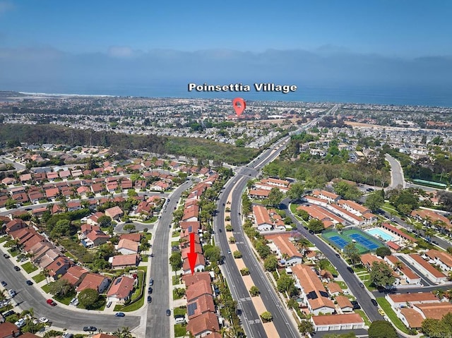 932 Alyssum Rd, Carlsbad, CA 92011 - aerial view of property's location featuring a nearby body of water and nearby suburban area