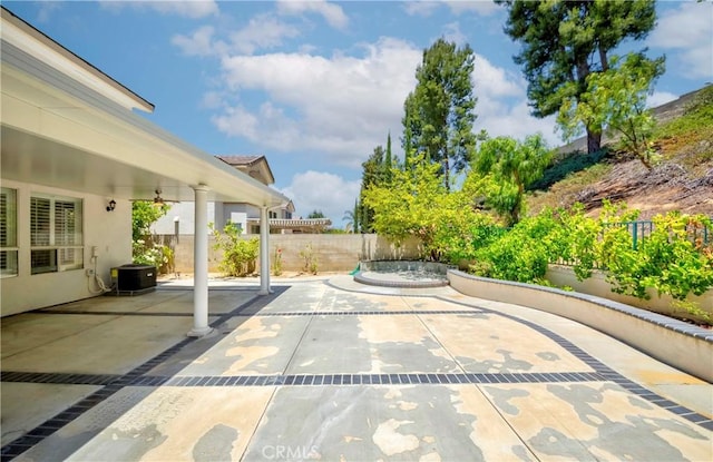 2768 Somerset Pl, Rowland Heights, CA 91748 - fenced backyard featuring a patio area