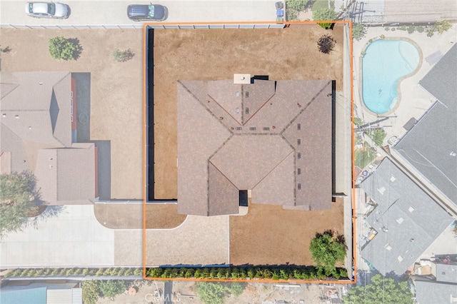 11128 Stamy Rd, Whittier, CA 90604 - aerial view of a pool area