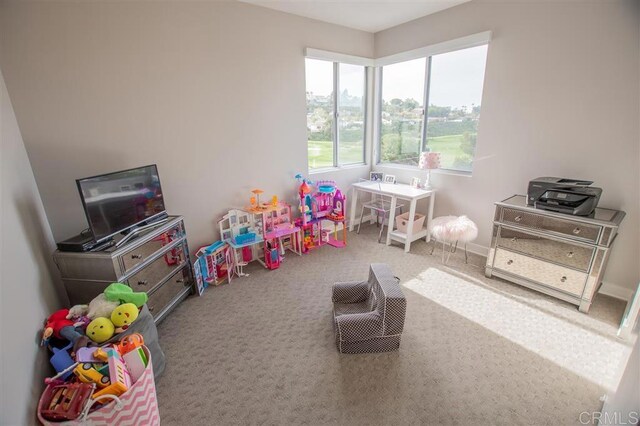 7570 Gibraltar St Unit 101, Carlsbad, CA 92009 - game room with carpet