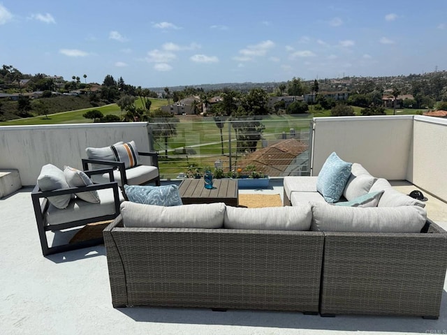 7570 Gibraltar St Unit 101, Carlsbad, CA 92009 - patio / terrace with an outdoor living space