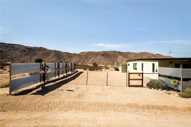 67712 Whitmore Rd Unit 29, Palms, CA 92277 - view of yard featuring a mountain view