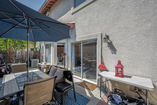 13421 Hubbard St Unit 119, Sylmar, CA 91342 - deck featuring outdoor dining space