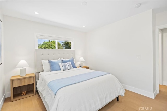 20832 Halldale Ave, Torrance, CA 90501 - bedroom with light wood finished floors and recessed lighting