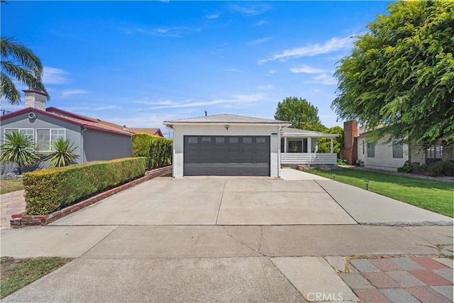 20832 Halldale Ave, Torrance, CA 90501 - single story home featuring a garage, stucco siding, a front yard, and driveway