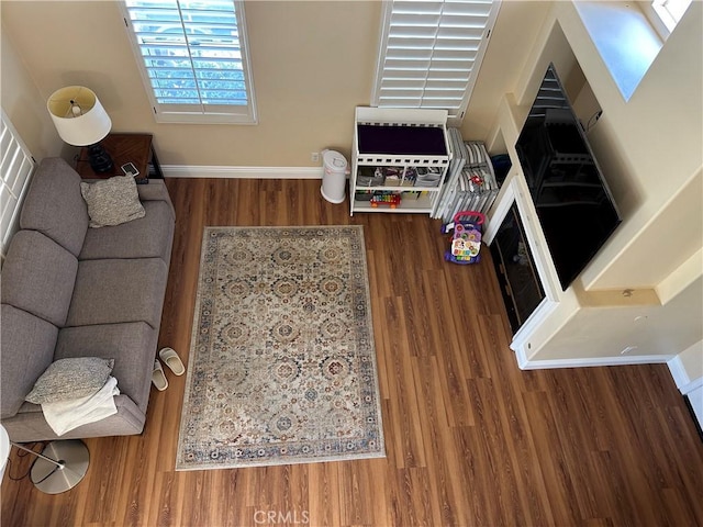 2690 Peralta Ct, Tustin, CA 92782 - living area with wood finished floors and heating unit