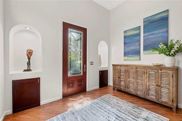 210 N Stage Coach Ln, Fallbrook, CA 92028 - foyer entrance featuring wood finished floors