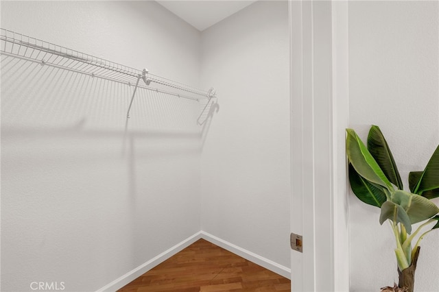 210 N Stage Coach Ln, Fallbrook, CA 92028 - walk in closet featuring wood finished floors