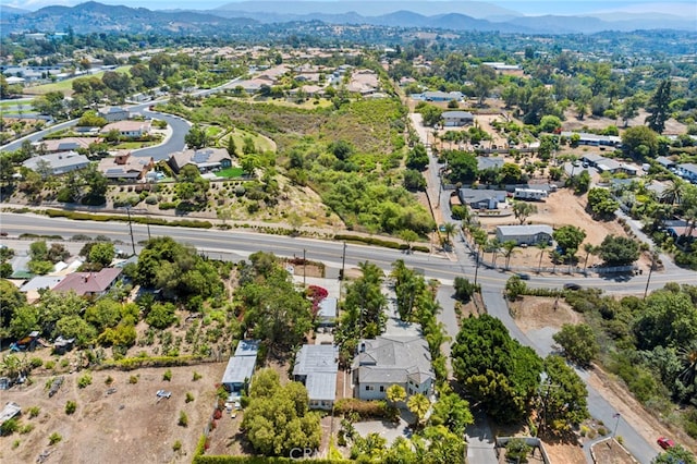 210 N Stage Coach Ln, Fallbrook, CA 92028 - aerial perspective of suburban area with mountains
