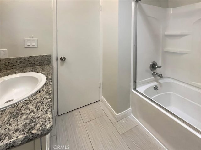 14560 Clark St Unit 202, Sherman Oaks, CA 91411 - bathroom featuring shower / bathtub combination and vanity