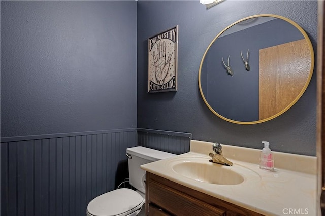 161 Pine Ridge Rd, Crestline, CA 92325 - bathroom featuring vanity and toilet