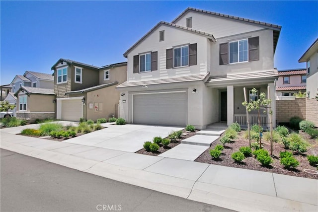 32210 Hillstone St, Temecula, CA 92591 - traditional-style house with an attached garage, stucco siding, and concrete driveway