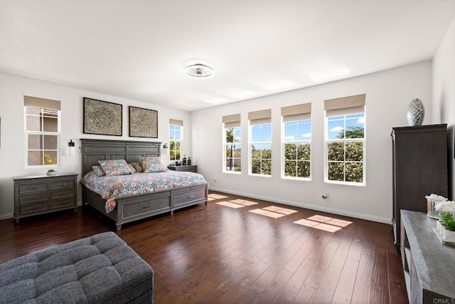 2814 Rambling Vista Rd, Chula Vista, CA 91915 - bedroom with baseboards and dark wood-style floors