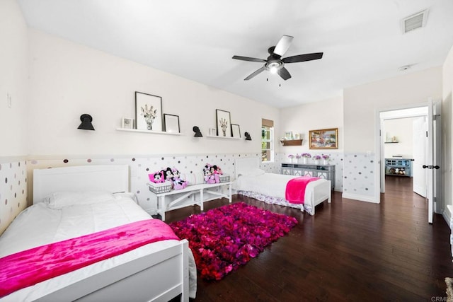 2814 Rambling Vista Rd, Chula Vista, CA 91915 - bedroom featuring wood finished floors and ceiling fan