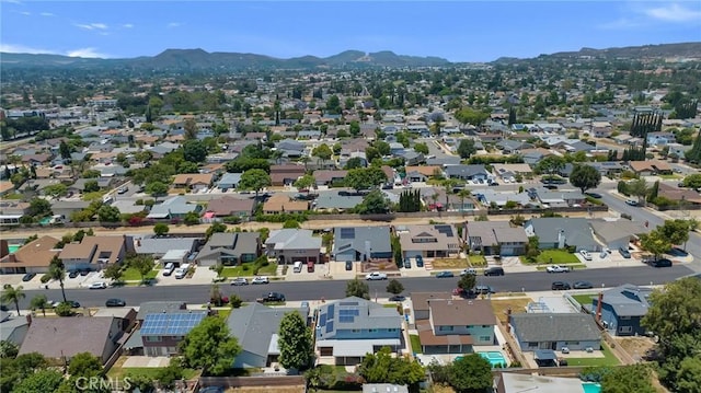 2146 N Brower St, Simi Valley, CA 93065 - aerial view of residential area featuring a mountain backdrop