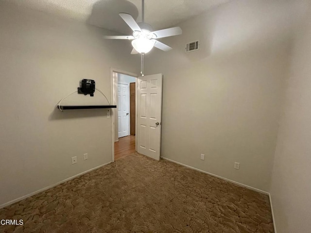 109 B St, Fillmore, CA 93015 - carpeted spare room featuring ceiling fan and baseboards