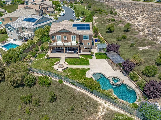 22348 Driftwood Ct, Saugus, CA 91350 - view of subject property with a pool area