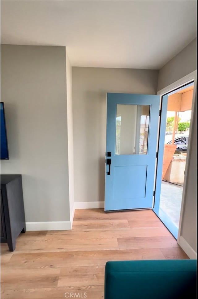3520 Grand Ave, Huntington Park, CA 90255 - entryway with light wood-style flooring