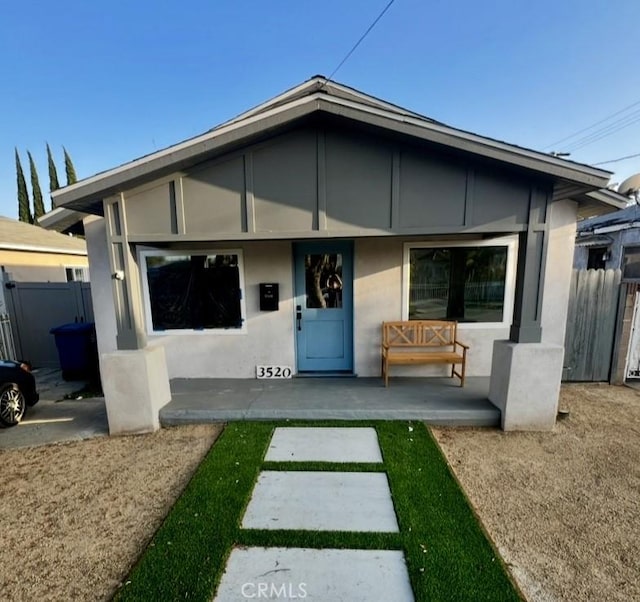 3520 Grand Ave, Huntington Park, CA 90255 - back of property with stucco siding