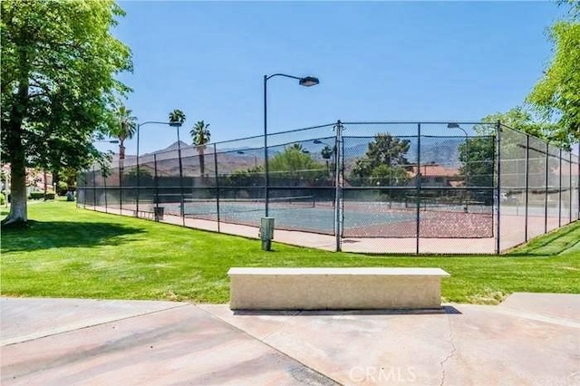 6105 Montecito Dr Unit 5, Palm Springs, CA 92264 - view of tennis court