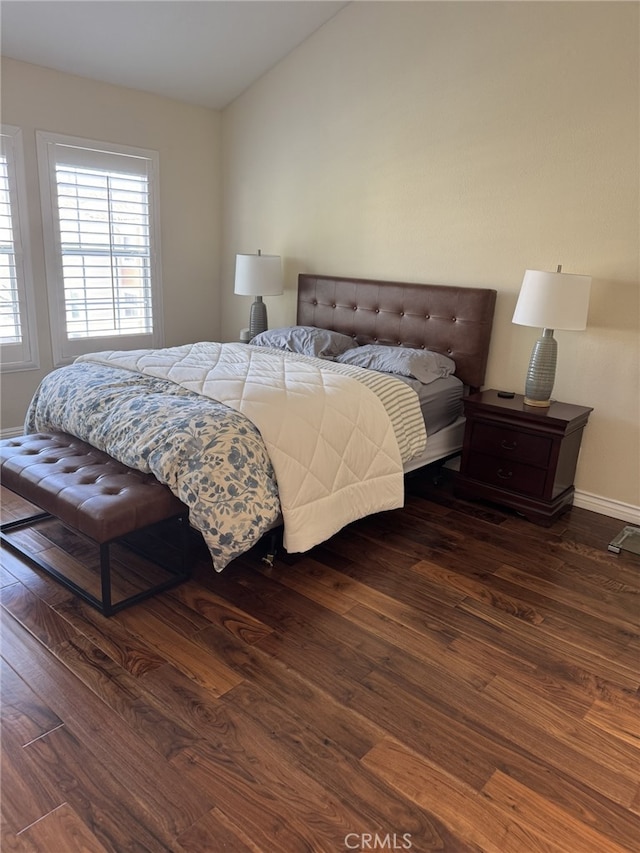5 Arese Aisle, Irvine, CA 92606 - bedroom featuring wood finished floors and lofted ceiling