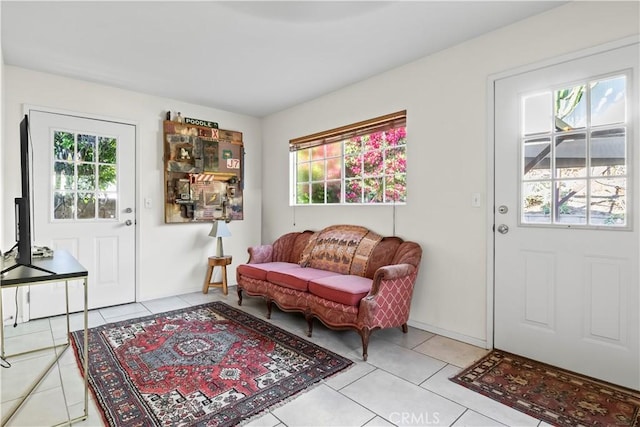 13232 Lorca Rd, La Mirada, CA 90638 - entryway featuring light tile patterned floors