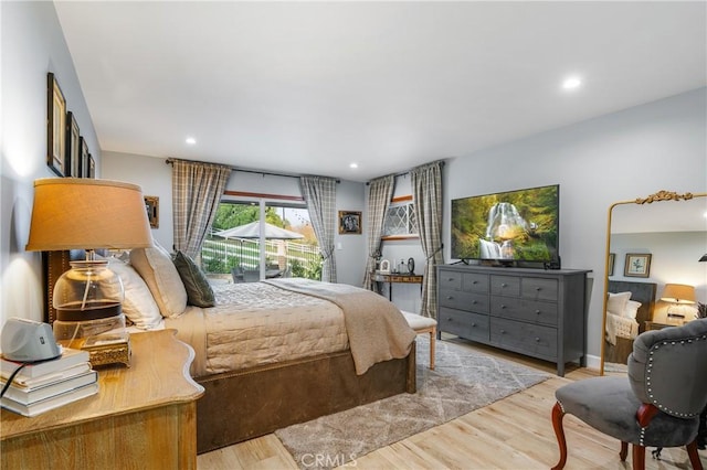 95 Buckskin Rd, Bell Canyon, CA 91307 - bedroom with light wood-style floors and recessed lighting